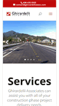 Mobile Screenshot of ghirardelliassoc.com
